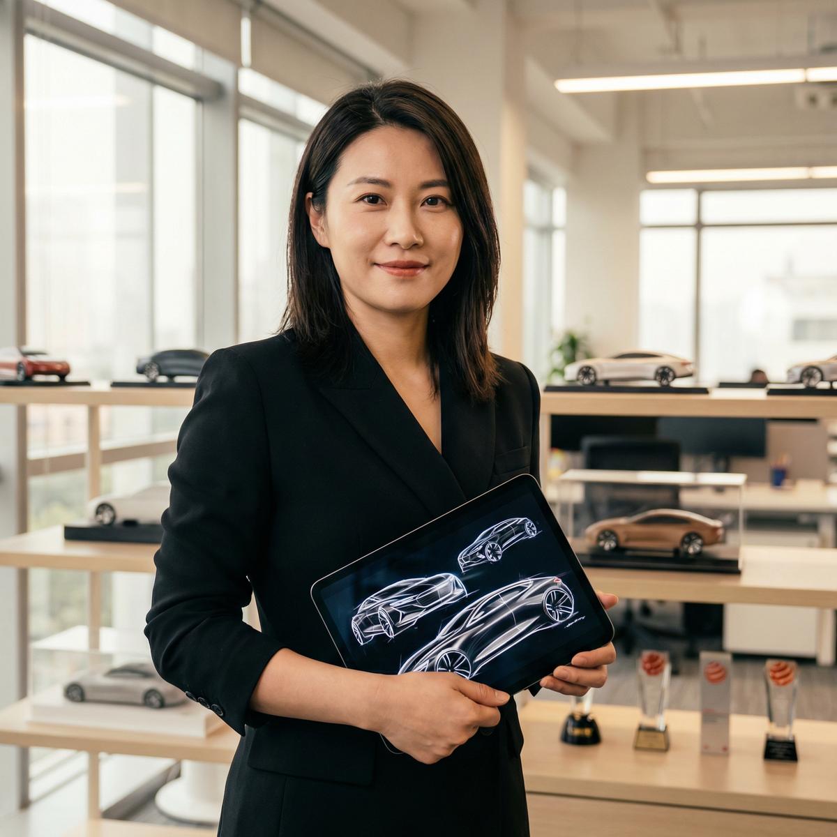 国产主播汽车设计师